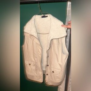 Tan Fur Vest
